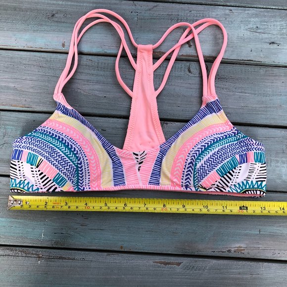 Rip Curl Modern Myth Racerback Reversible Bikini Swim Top - Picture 10 of 14